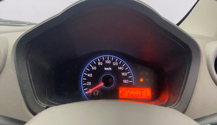 2016 Datsun Redi Go T (O), Petrol, Manual, 63,052 km, Odometer Image