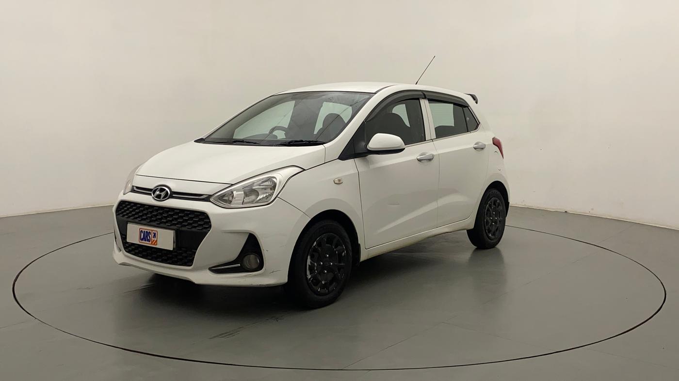 2017 Hyundai Grand i10 SPORTZ 1.2 KAPPA VTVT, CNG, Manual, 1,09,662 km, Left Front Diagonal