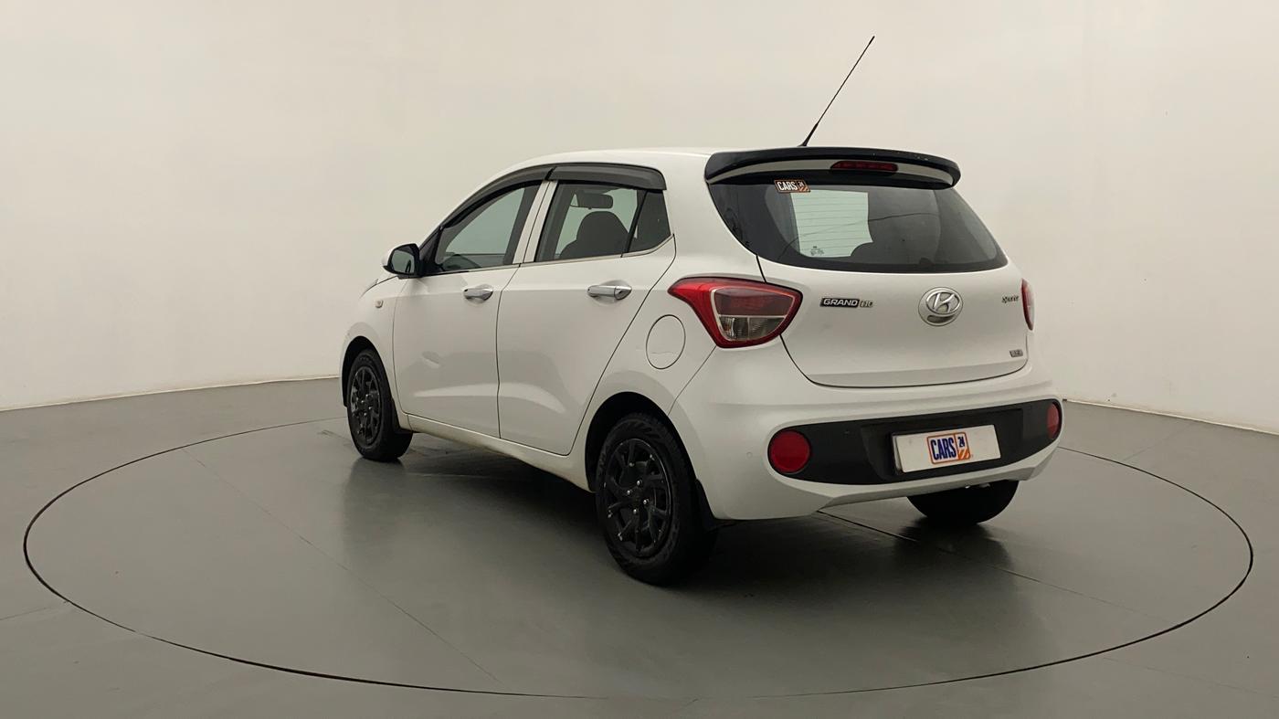 2017 Hyundai Grand i10 SPORTZ 1.2 KAPPA VTVT, CNG, Manual, 1,09,662 km, Left Back Diagonal