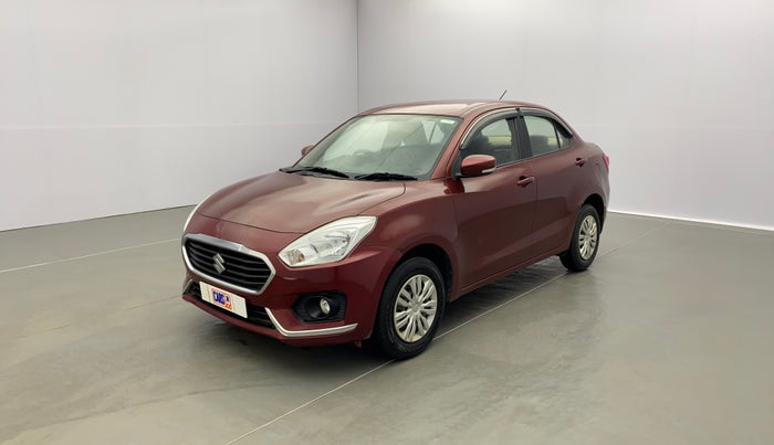 2017 Maruti Dzire VXI AMT, Petrol, Automatic, 57,600 km, Left Front Diagonal