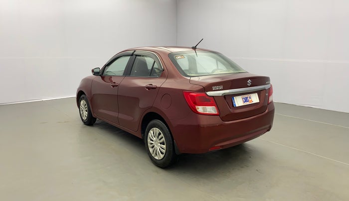 2017 Maruti Dzire VXI AMT, Petrol, Automatic, 57,600 km, Left Back Diagonal