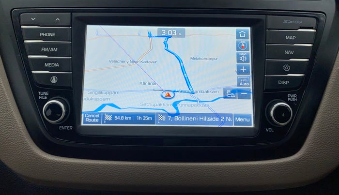 2016 Hyundai Elite i20 ASTA 1.2 (O), Petrol, Manual, 40,338 km, Navigation System