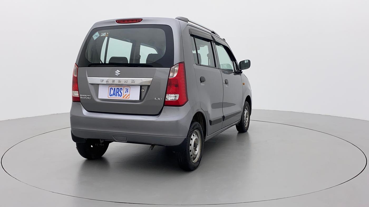 2015 Maruti Wagon R 1.0 LXI CNG, CNG, Manual, 95,478 km, Right Back Diagonal