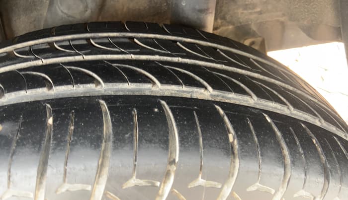 2018 Hyundai Verna 1.6 VTVT SX, Petrol, Manual, 77,642 km, Left Rear Tyre Tread
