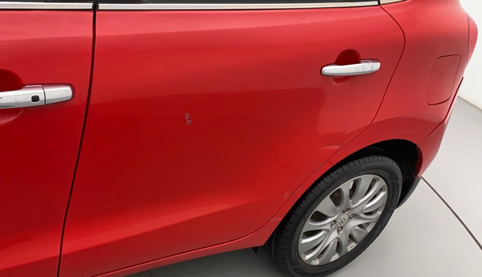 2016 Maruti Baleno ALPHA DIESEL 1.3, Diesel, Manual, 99,240 km, Rear left door - Slight discoloration