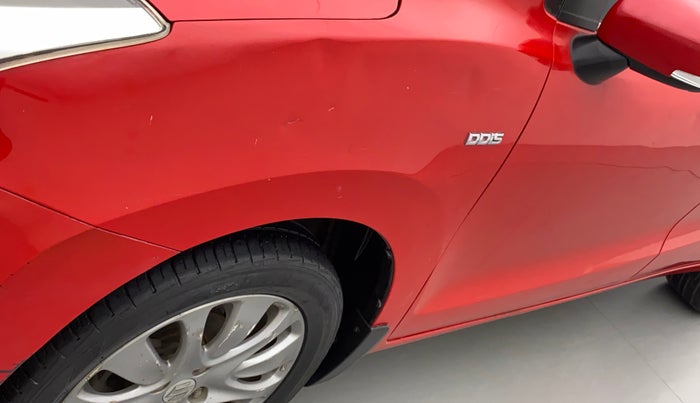 2016 Maruti Baleno ALPHA DIESEL 1.3, Diesel, Manual, 99,240 km, Left fender - Minor scratches