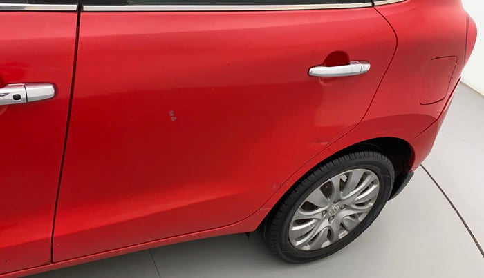 2016 Maruti Baleno ALPHA DIESEL 1.3, Diesel, Manual, 99,240 km, Rear left door - Minor scratches