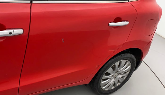 2016 Maruti Baleno ALPHA DIESEL 1.3, Diesel, Manual, 99,240 km, Rear left door - Paint has faded