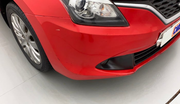 2016 Maruti Baleno ALPHA DIESEL 1.3, Diesel, Manual, 99,240 km, Front bumper - Minor scratches