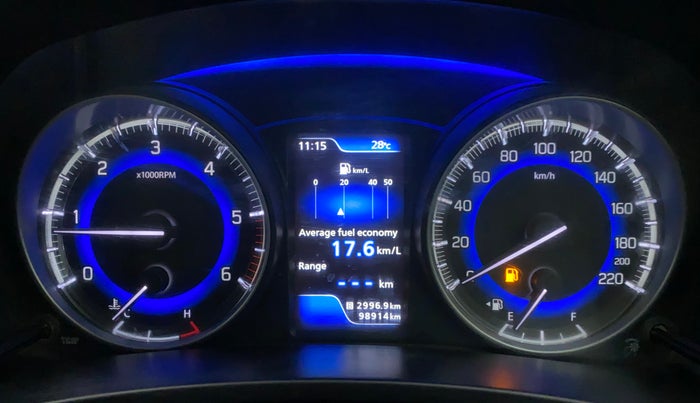 2016 Maruti Baleno ALPHA DIESEL 1.3, Diesel, Manual, 99,240 km, Odometer Image
