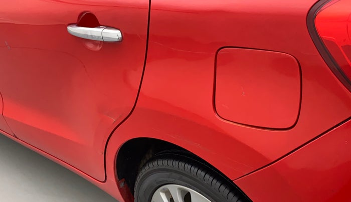 2016 Maruti Baleno ALPHA DIESEL 1.3, Diesel, Manual, 99,240 km, Left quarter panel - Minor scratches