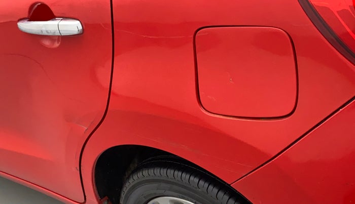2016 Maruti Baleno ALPHA DIESEL 1.3, Diesel, Manual, 99,240 km, Left quarter panel - Rusted