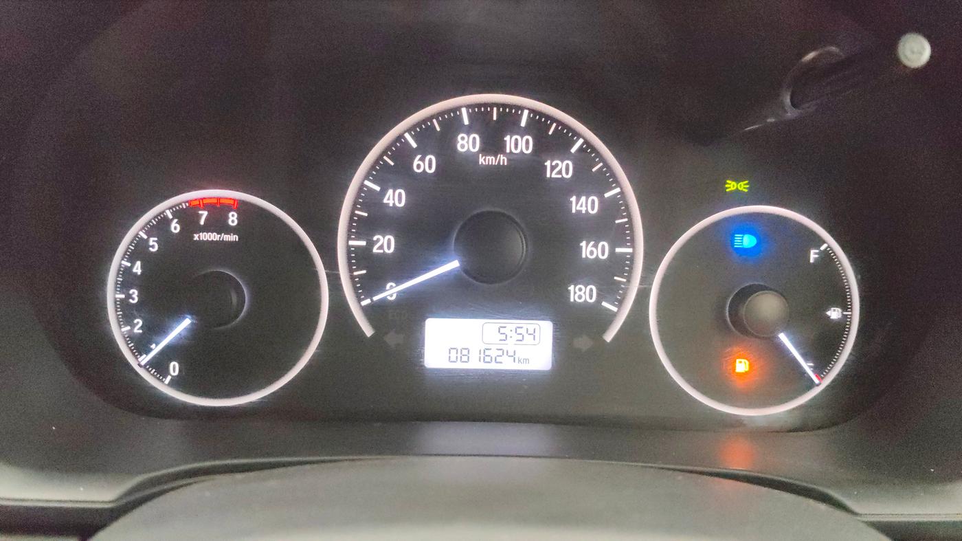 2017 Honda BR-V 1.5L I-VTEC S, CNG, Manual, 81,744 km, Odometer Image