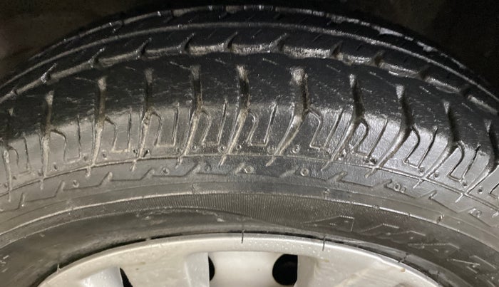 2015 Maruti Wagon R 1.0 LXI, Petrol, Manual, 9,847 km, Left Front Tyre Tread