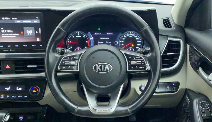 2019 KIA SELTOS HTX PLUS AT1.5 DIESEL, Diesel, Automatic, 82,515 km, Steering Wheel Close Up