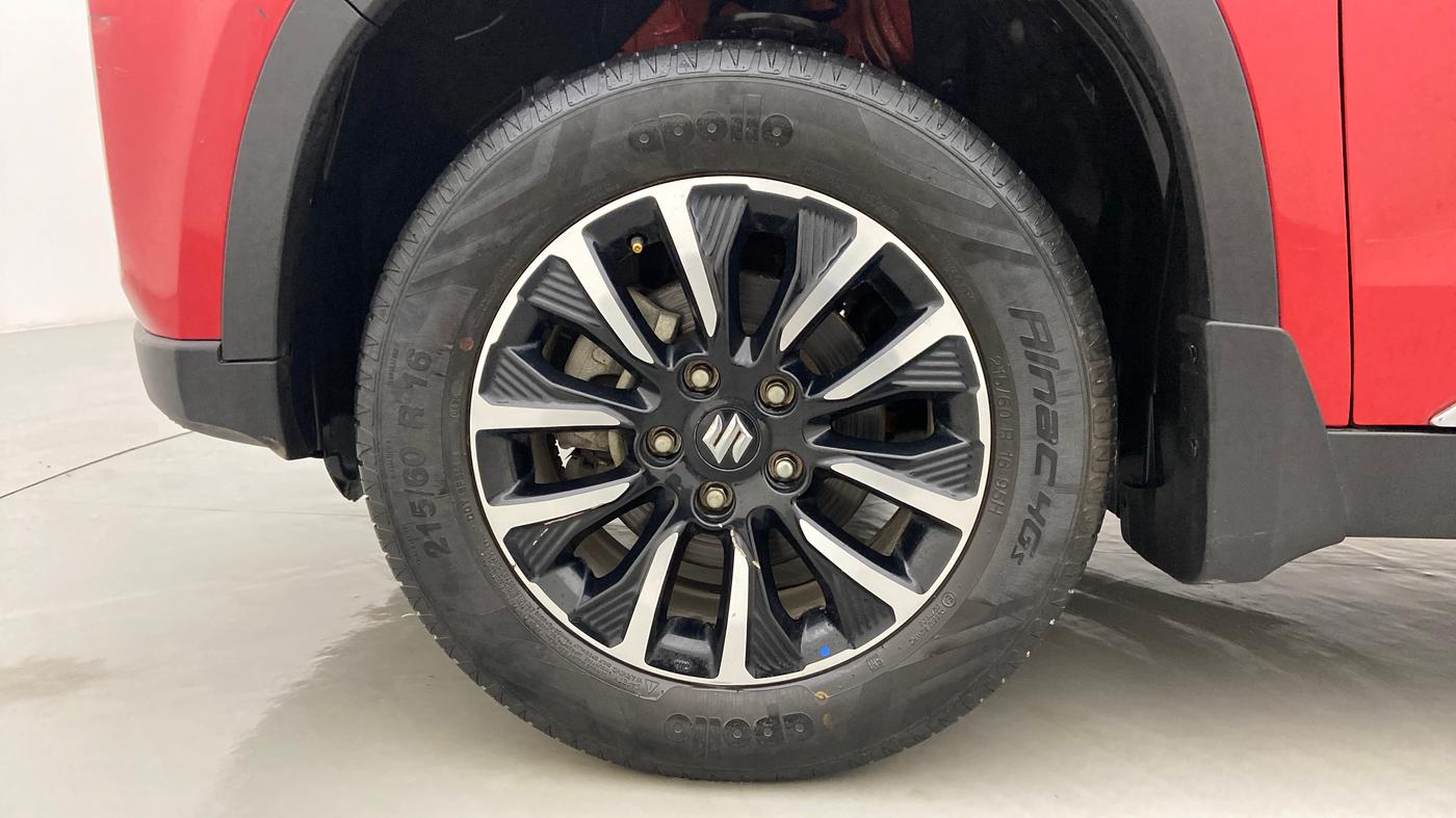 2020 Maruti Vitara Brezza ZXI PLUS, Petrol, Manual, 10,684 km, Left Front Wheel