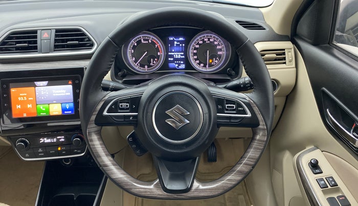 2020 Maruti Dzire ZXI Plus, Petrol, Manual, 13,902 km, Steering Wheel Close Up