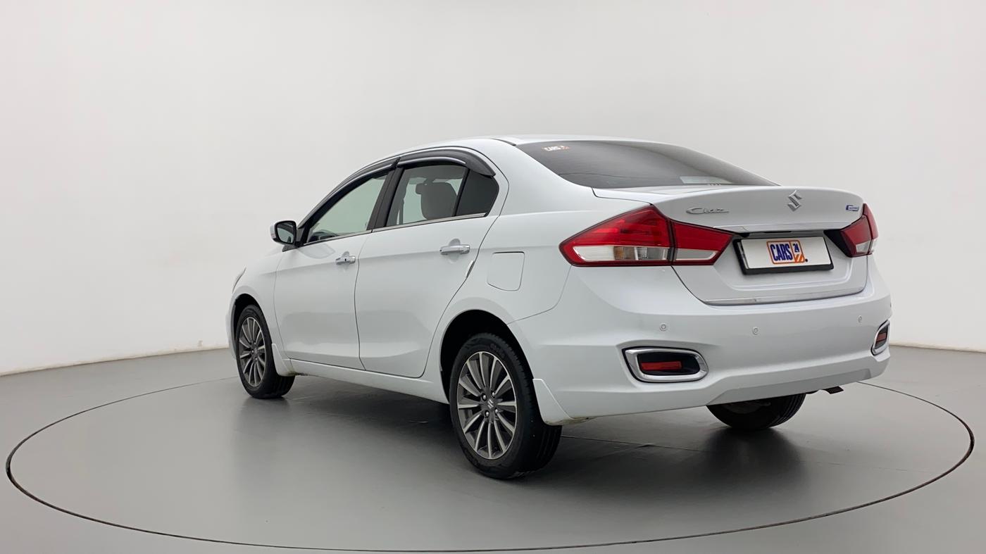 2021 Maruti Ciaz ALPHA  AT 1.5 SHVS PETROL, Petrol, Automatic, 37,265 km, Left Back Diagonal