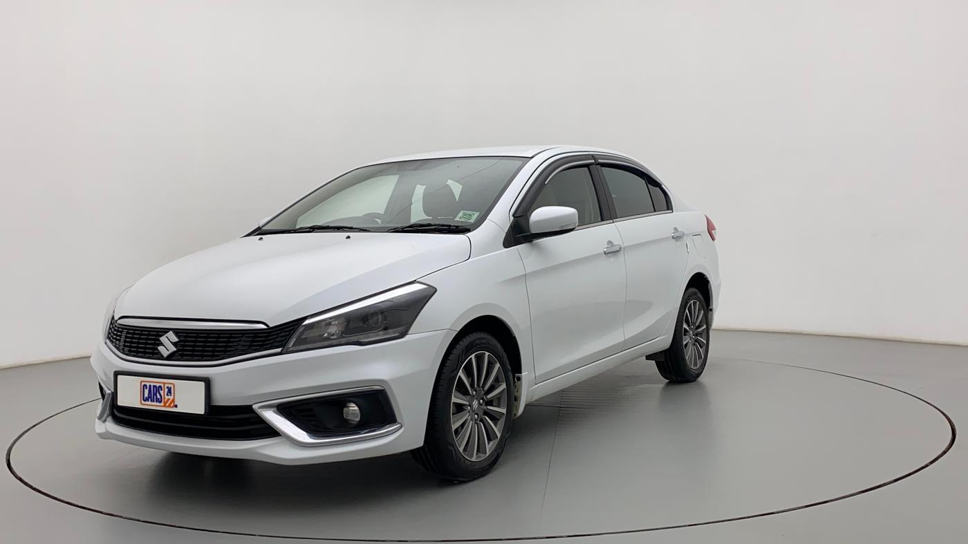 2021 Maruti Ciaz ALPHA  AT 1.5 SHVS PETROL, Petrol, Automatic, 37,265 km, Left Front Diagonal