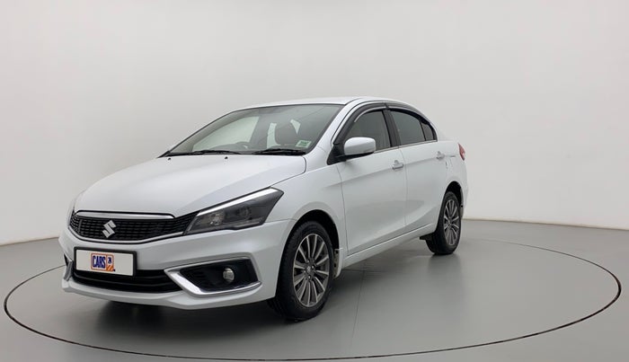 2021 Maruti Ciaz ALPHA  AT 1.5 SHVS PETROL, Petrol, Automatic, 37,265 km, Left Front Diagonal