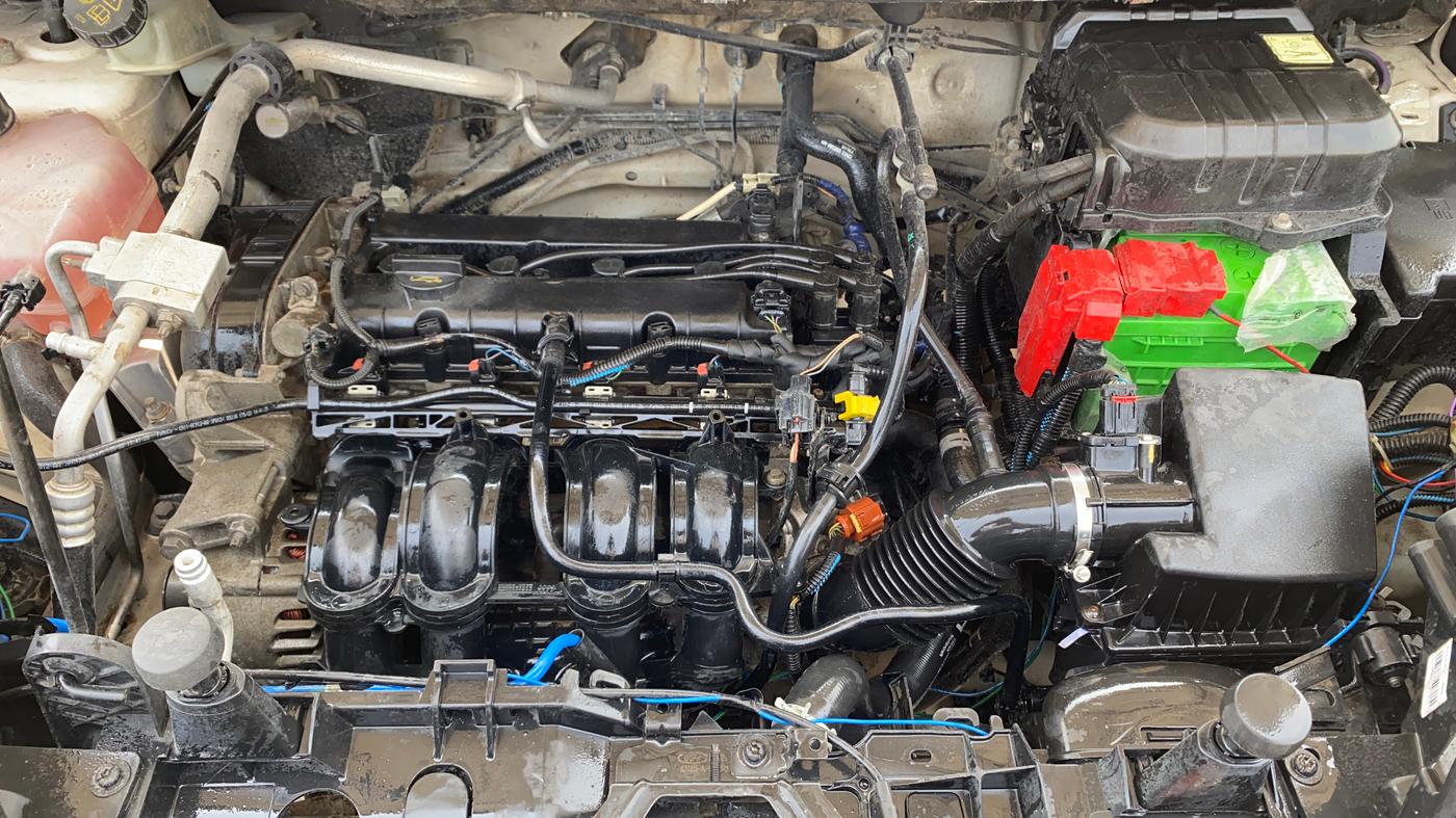 2015 Ford Ecosport TREND 1.5L PETROL, Petrol, Manual, 85,594 km, Engine View