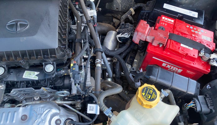 2023 Tata NEXON XMA SUNROOF PETROL, Petrol, Automatic, 21,859 km, Engine View - Left