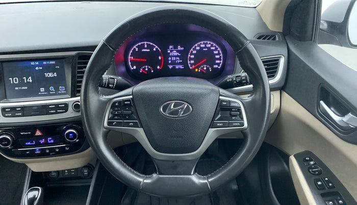 2018 Hyundai Verna 1.6 CRDI SX + AT, Diesel, Automatic, 58,824 km, Steering Wheel Close Up