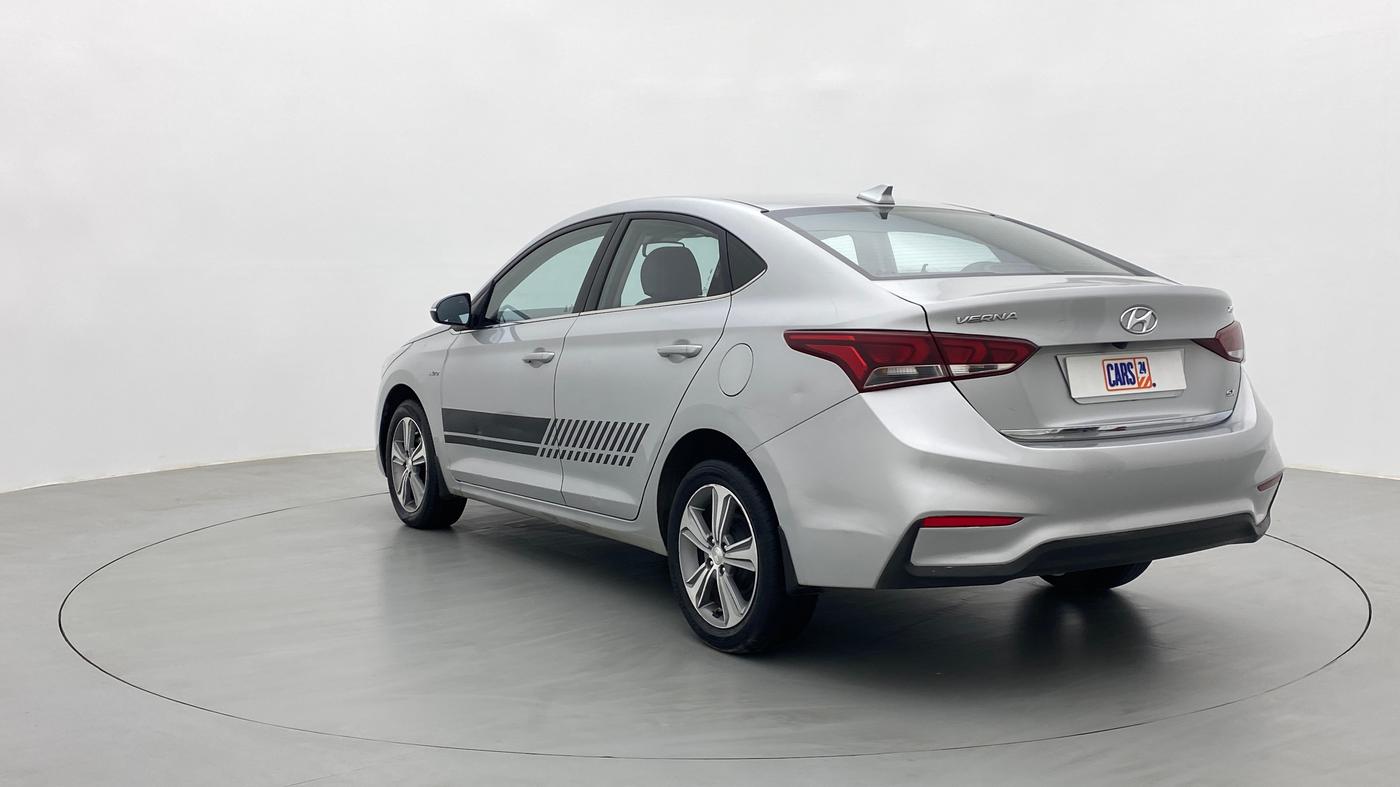 2018 Hyundai Verna 1.6 CRDI SX + AT, Diesel, Automatic, 58,824 km, Left Back Diagonal