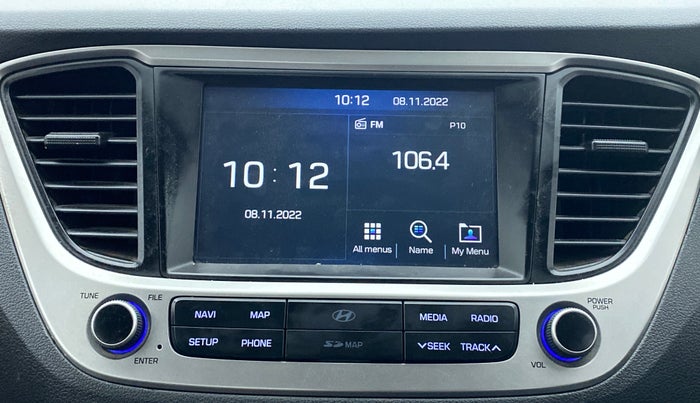 2018 Hyundai Verna 1.6 CRDI SX + AT, Diesel, Automatic, 58,824 km, Infotainment System