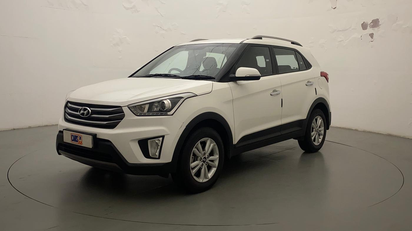 2016 Hyundai Creta SX PLUS 1.6 PETROL, Petrol, Manual, 57,658 km, Left Front Diagonal