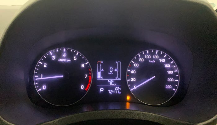 2017 Hyundai Creta SX PLUS AT 1.6 PETROL, Petrol, Automatic, 72,401 km, Odometer Image