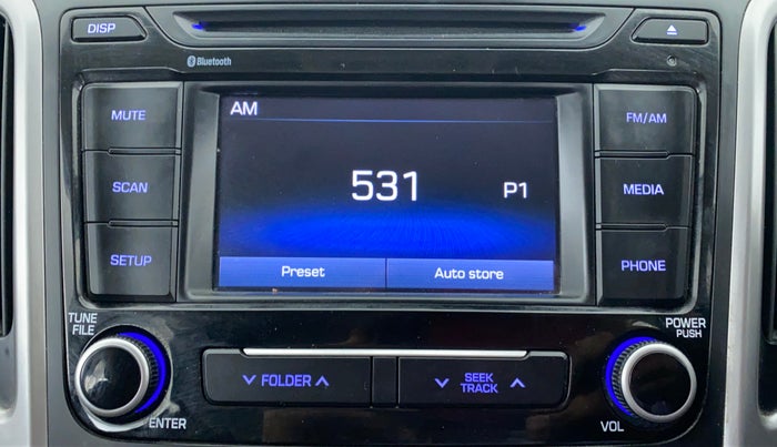 2018 Hyundai Creta 1.6 E + VTVT, Petrol, Manual, 35,913 km, Infotainment System