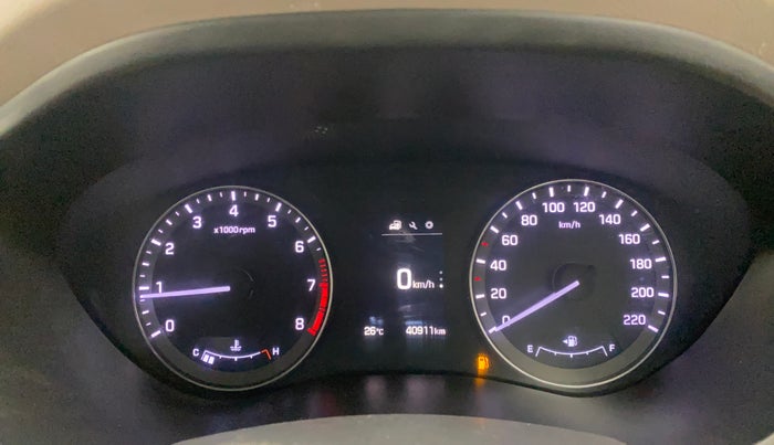 2015 Hyundai Elite i20 ASTA 1.2, Petrol, Manual, 40,911 km, Odometer Image
