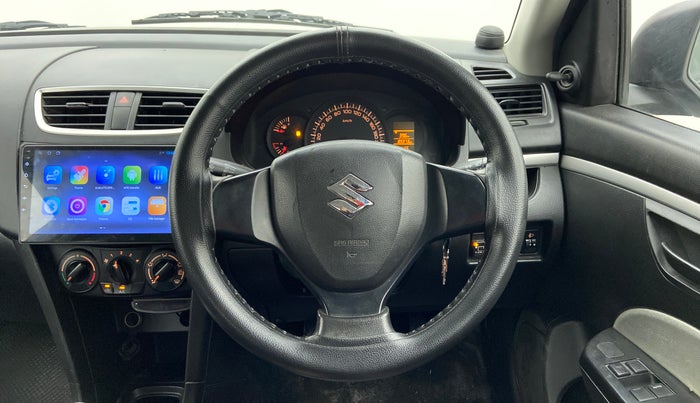 2017 Maruti Swift LXI OPT, CNG, Manual, 89,336 km, Steering Wheel Close Up