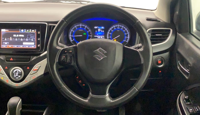 2018 Maruti Baleno ALPHA CVT PETROL 1.2, Petrol, Automatic, 59,911 km, Steering Wheel Close Up