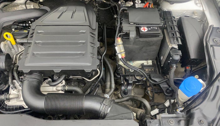 2023 Volkswagen VIRTUS HIGHLINE TSI 1.0 MT, Petrol, Manual, 22,718 km, Engine View - Left