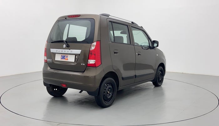 2014 Maruti Wagon R 1.0 VXI, Petrol, Manual, 20,401 km, Right Back Diagonal (45- Degree) View