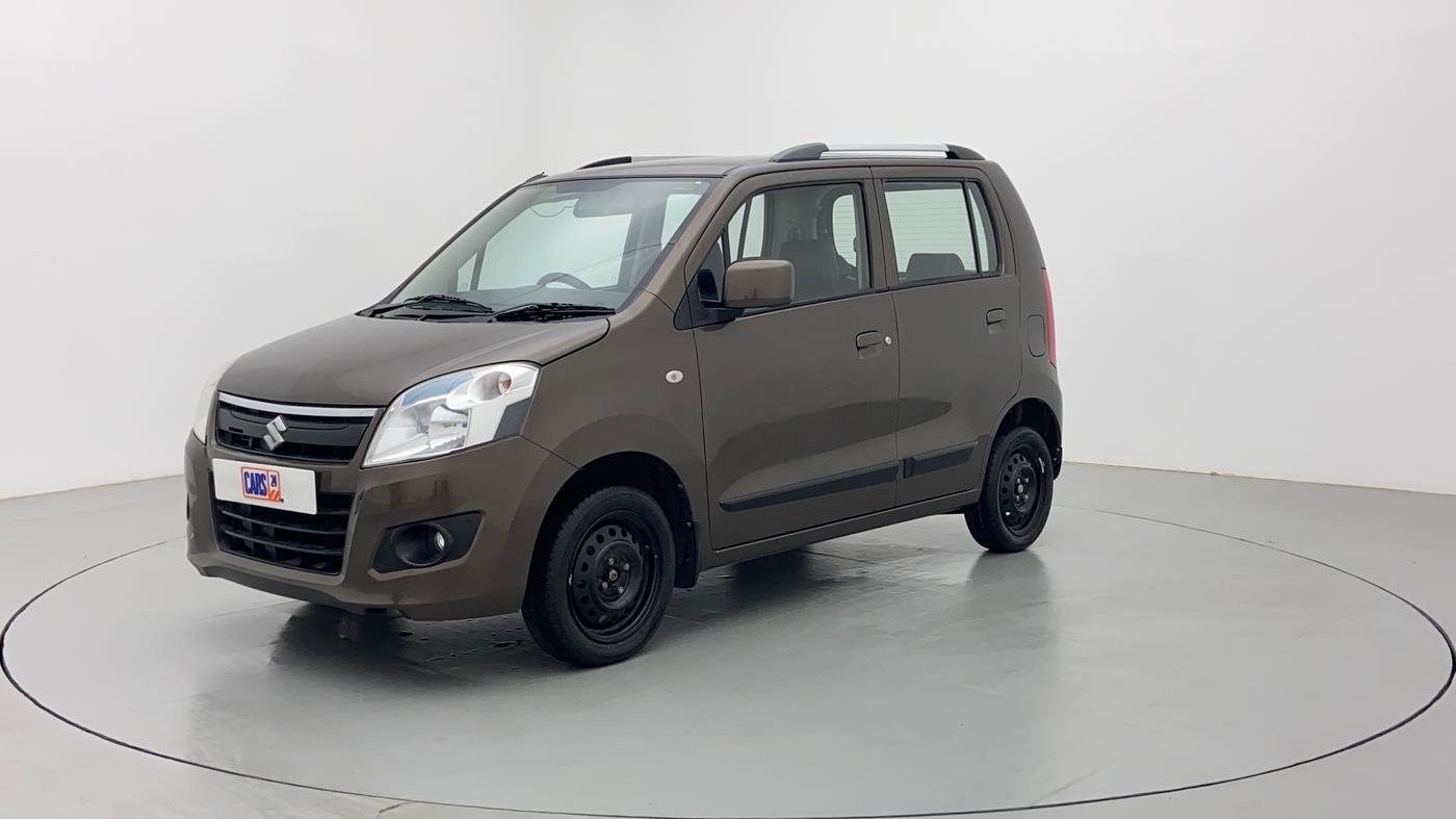 2014 Maruti Wagon R 1.0 VXI, Petrol, Manual, 20,401 km, Left Front Diagonal (45- Degree) View