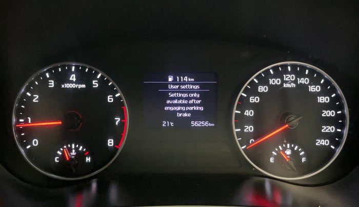 2019 KIA SELTOS HTK PLUS 1.5, Petrol, Manual, 56,236 km, Odometer Image