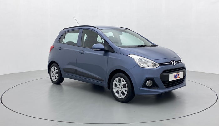 2016 Hyundai Grand i10 SPORTZ 1.2 KAPPA VTVT, Petrol, Manual, 31,939 km, Right Front Diagonal