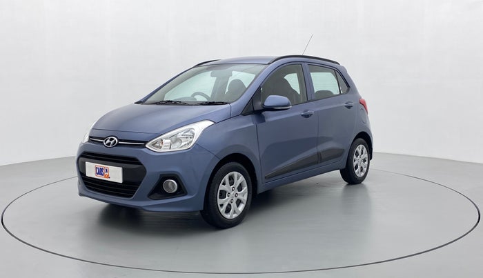2016 Hyundai Grand i10 SPORTZ 1.2 KAPPA VTVT, Petrol, Manual, 31,939 km, Left Front Diagonal