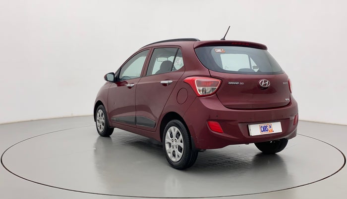 2014 Hyundai Grand i10 SPORTZ 1.2 KAPPA VTVT, Petrol, Manual, 24,148 km, Left Back Diagonal