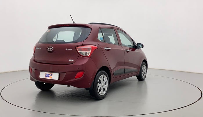 2014 Hyundai Grand i10 SPORTZ 1.2 KAPPA VTVT, Petrol, Manual, 24,148 km, Right Back Diagonal