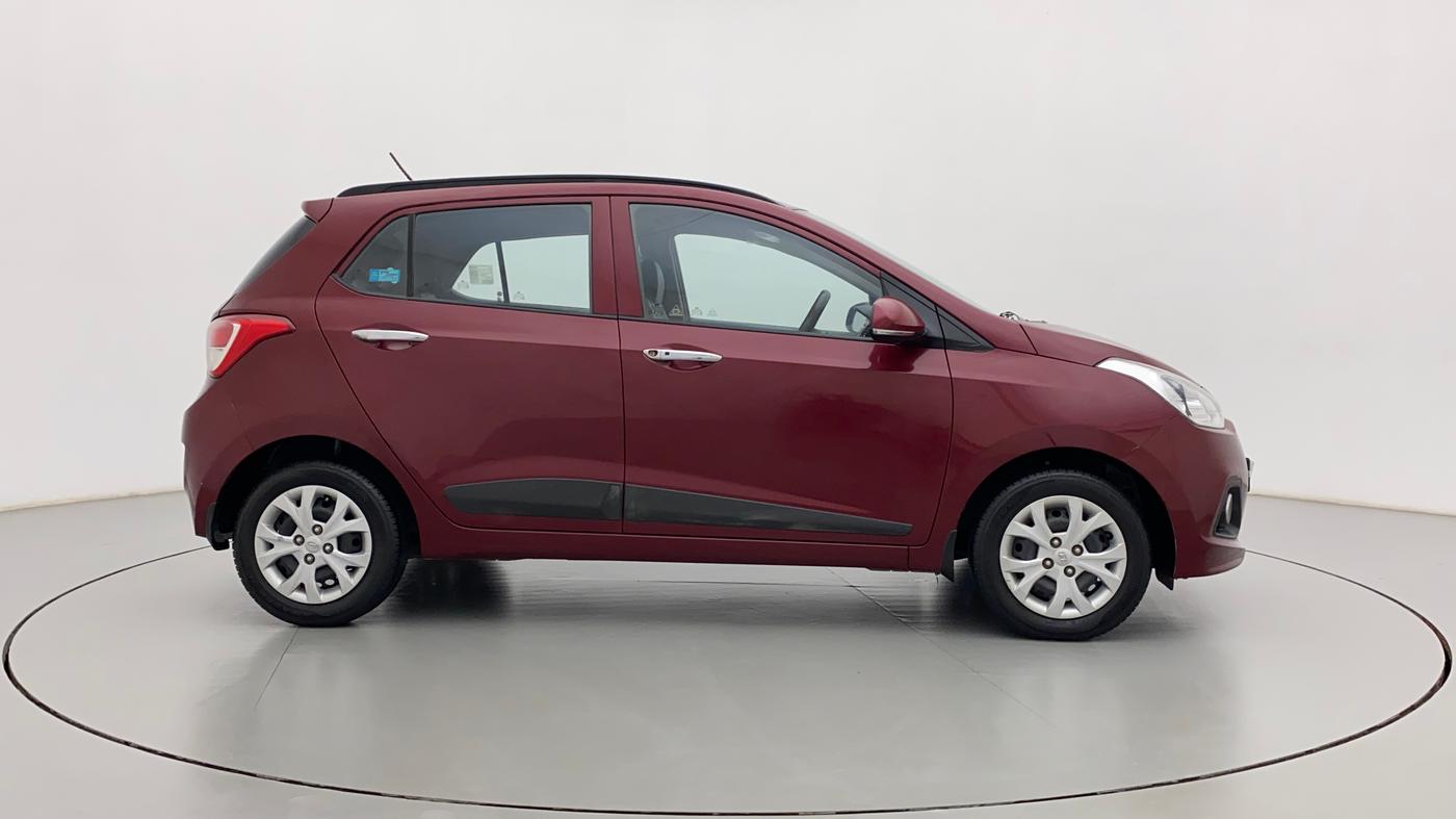 2014 Hyundai Grand i10 SPORTZ 1.2 KAPPA VTVT, Petrol, Manual, 24,148 km, Right Side View