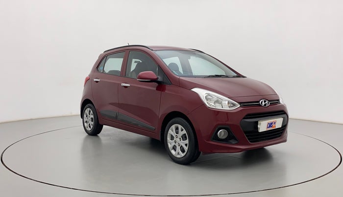 2014 Hyundai Grand i10 SPORTZ 1.2 KAPPA VTVT, Petrol, Manual, 24,148 km, Right Front Diagonal
