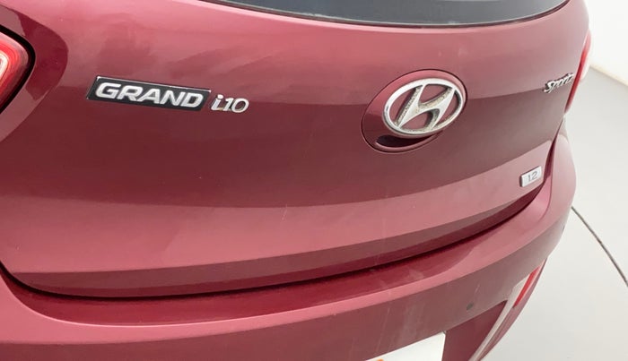 2014 Hyundai Grand i10 SPORTZ 1.2 KAPPA VTVT, Petrol, Manual, 24,148 km, Dicky (Boot door) - Minor scratches
