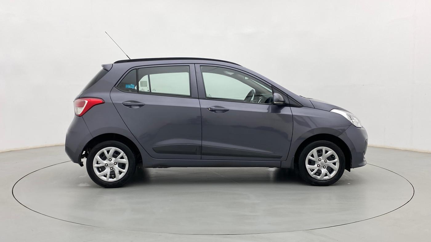 2017 Hyundai Grand i10 SPORTZ 1.2 KAPPA VTVT, Petrol, Manual, 82,163 km, Right Side View