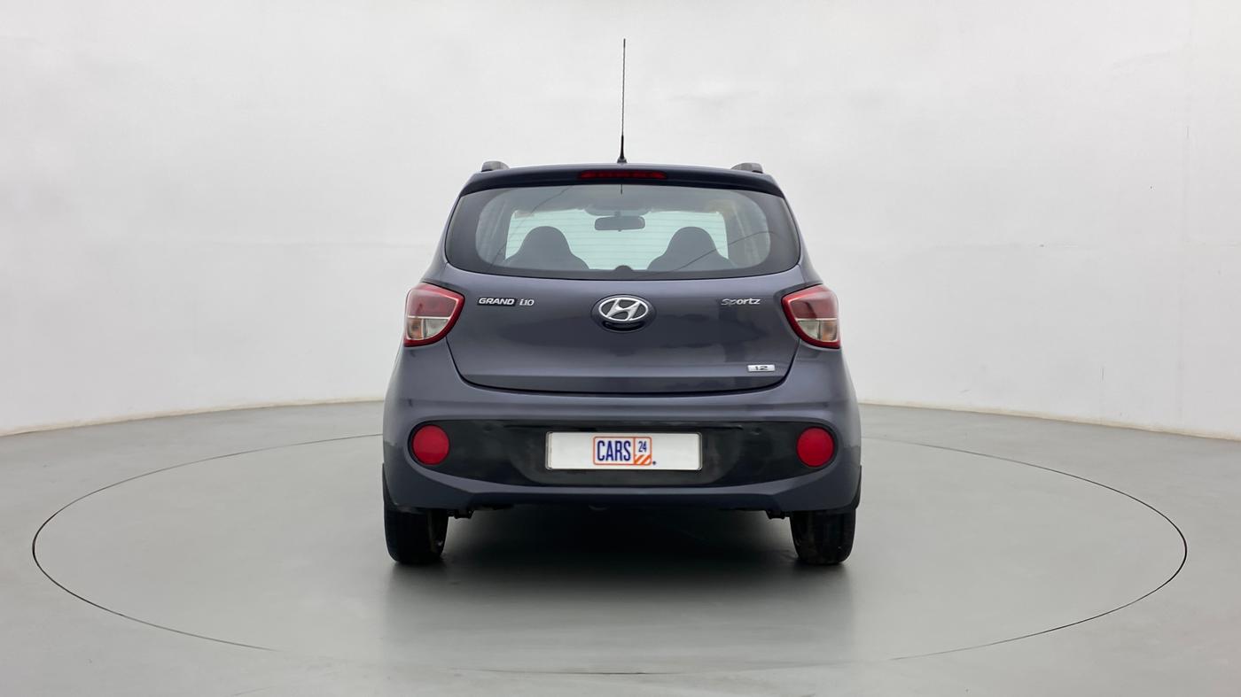 2017 Hyundai Grand i10 SPORTZ 1.2 KAPPA VTVT, Petrol, Manual, 82,163 km, Back/Rear
