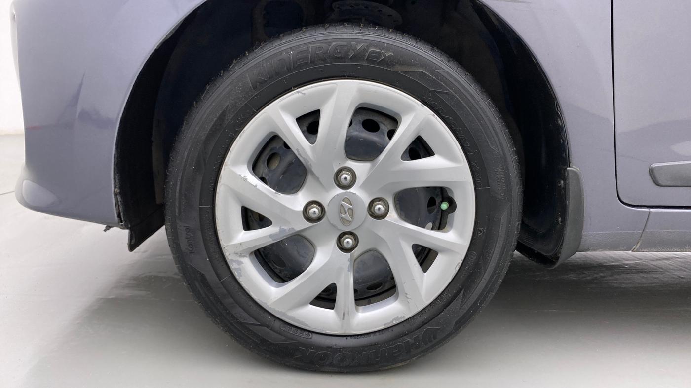 2017 Hyundai Grand i10 SPORTZ 1.2 KAPPA VTVT, Petrol, Manual, 82,163 km, Left Front Wheel