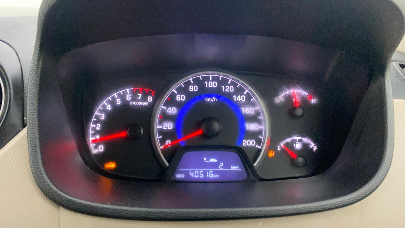 2017 Hyundai Grand i10 SPORTZ 1.2 KAPPA VTVT, Petrol, Manual, 40,483 km, Odometer Image